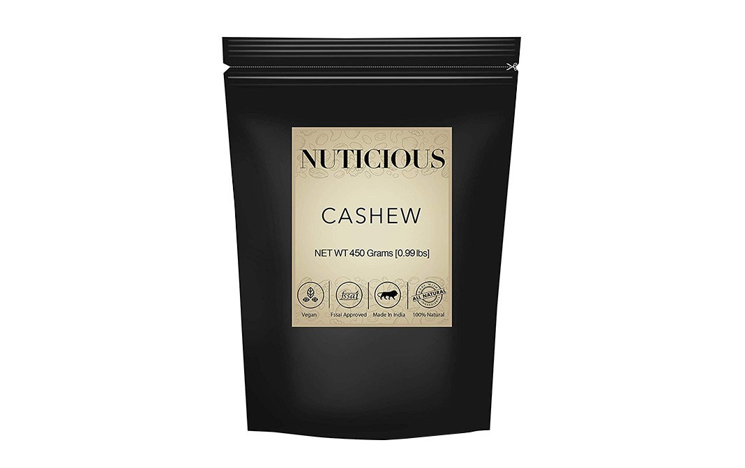 Nuticious Cashew    Pack  450 grams